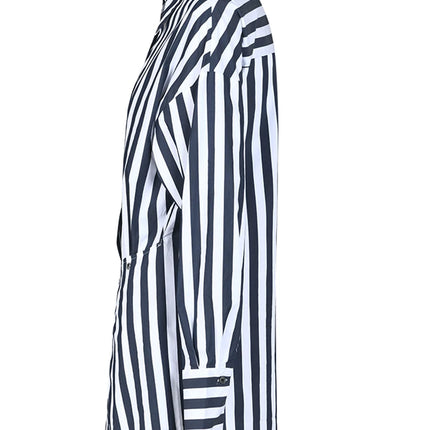 Striped Irregular Blouse