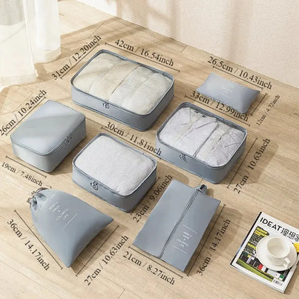 7pcs/Set Travel Storage Bag