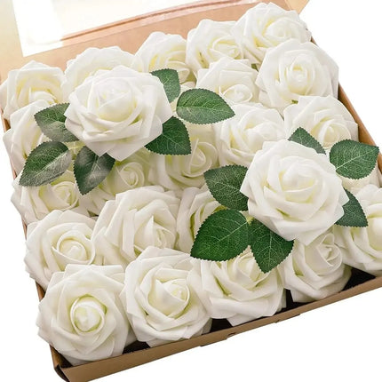 25pcs Artificial Flowers