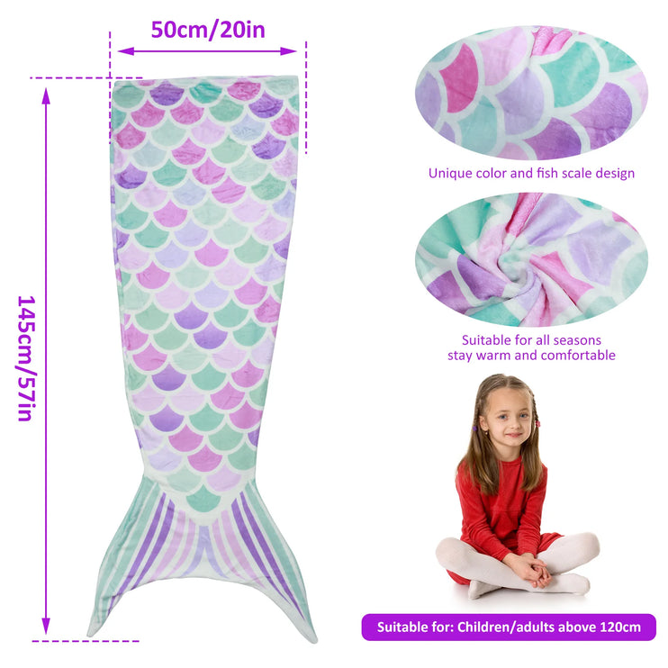 Girls Mermaid Tail