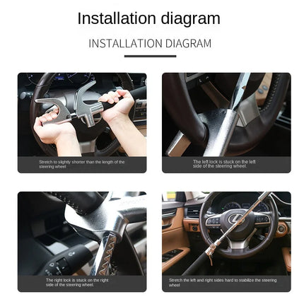 Anti-Theft Steering Wheel Lock