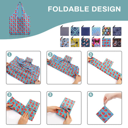 12/10Pcs Reusable Shopping Tote Bags