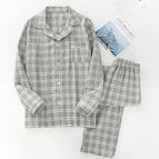 Men Gray plaid E