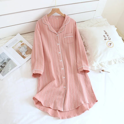 New Long-Sleeved Nightgowns