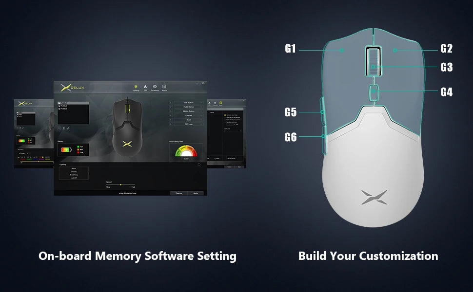 Programmable Wireless Gaming Mouse