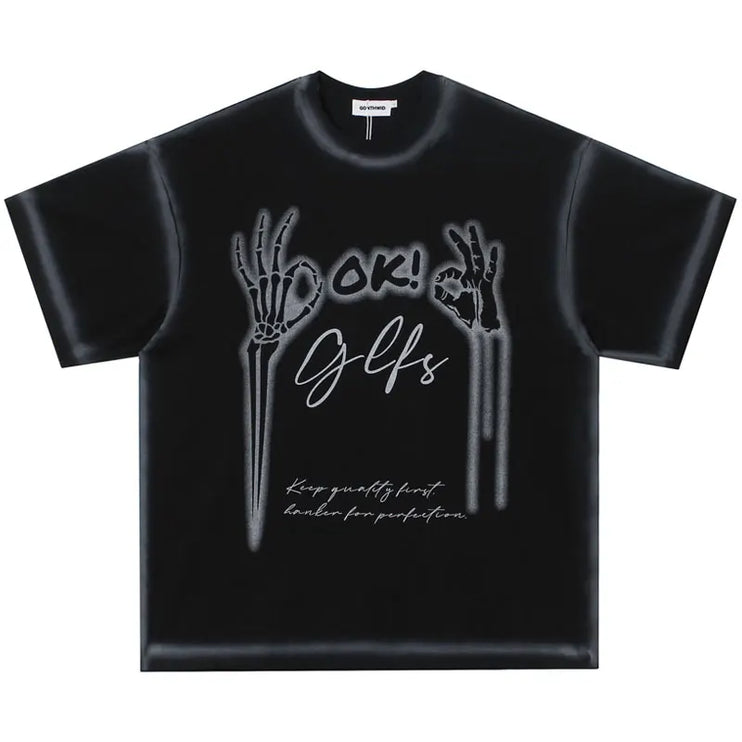 Skull Y2K Tee