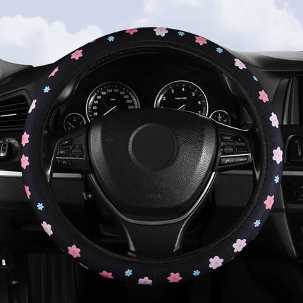 Steering wheel cover