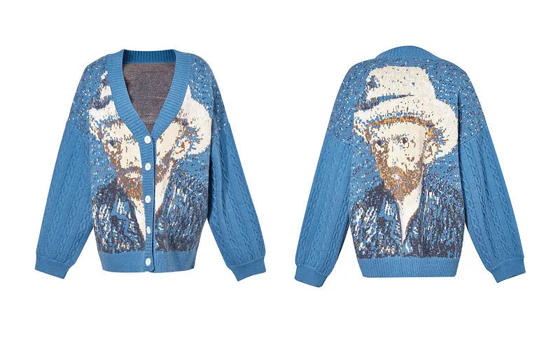 Van Gogh Cardigan Unisex