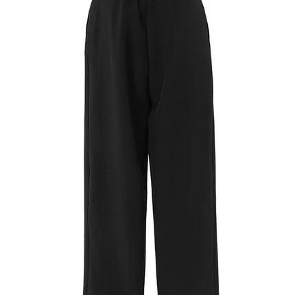 Topstitched Long Pants