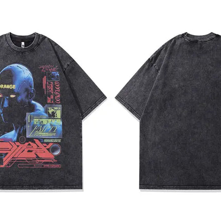 Y2K Retro Robot T-Shirt