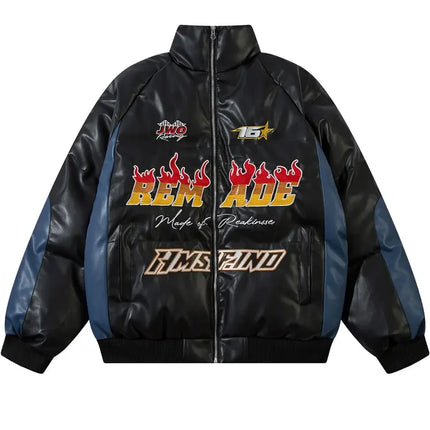 Y2K Leather Jacket/unisex