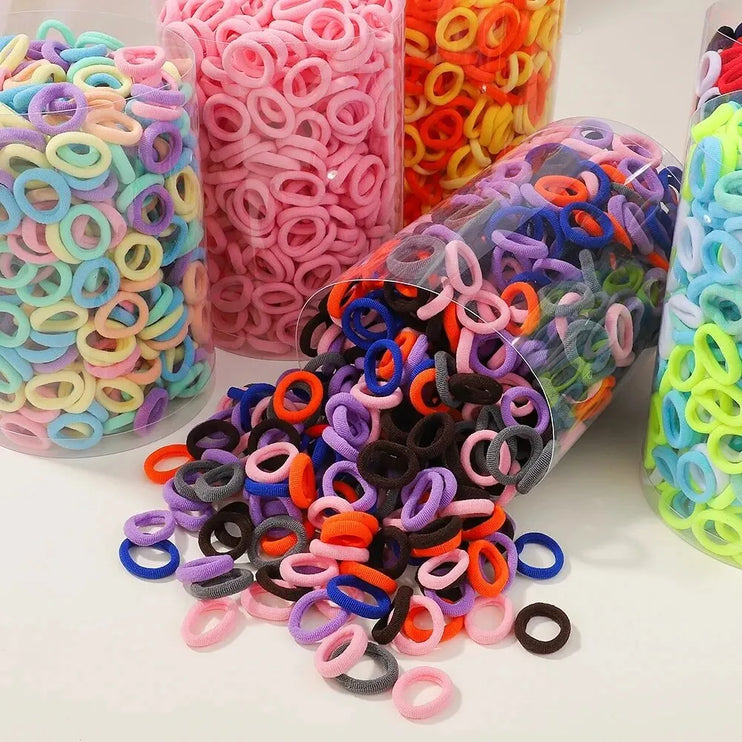 Colorful Nylon Elastic Hair Ties