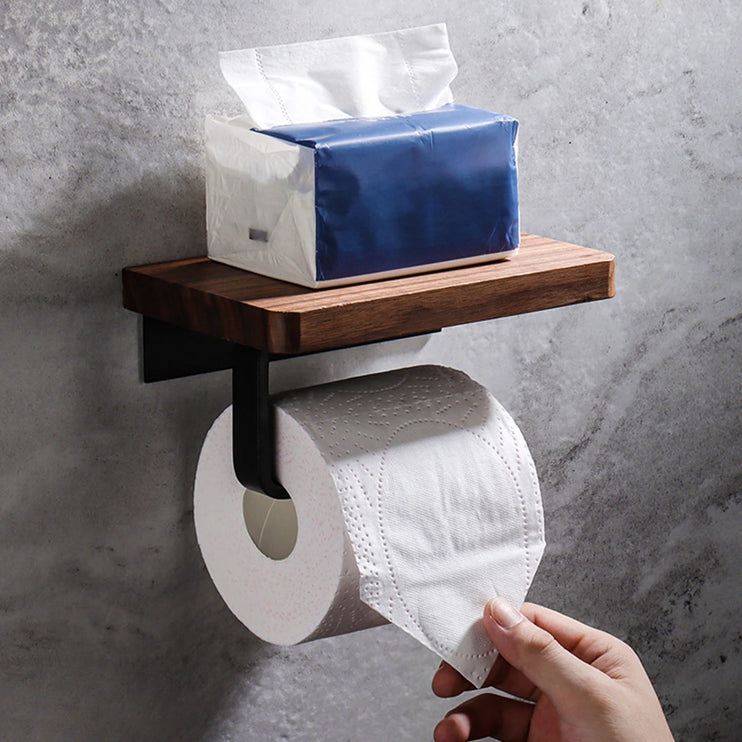 Wooden toilet Shelf