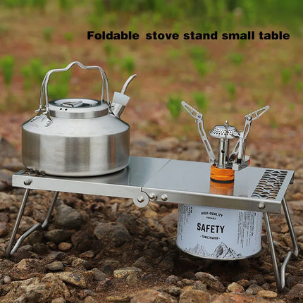 Stainless Steel Folding Gas Stove Table