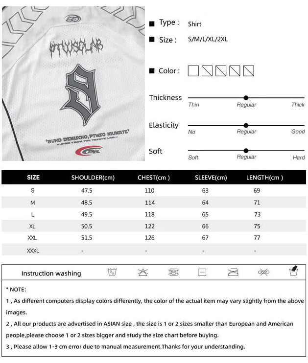 Y2K Sport Mesh Baggy Top