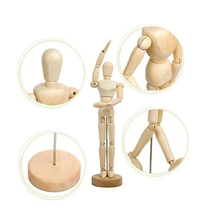 Wooden Man Models