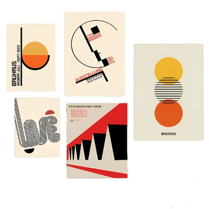 Geometric Abstract Style Posters