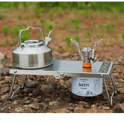 Stainless Steel Folding Gas Stove Table