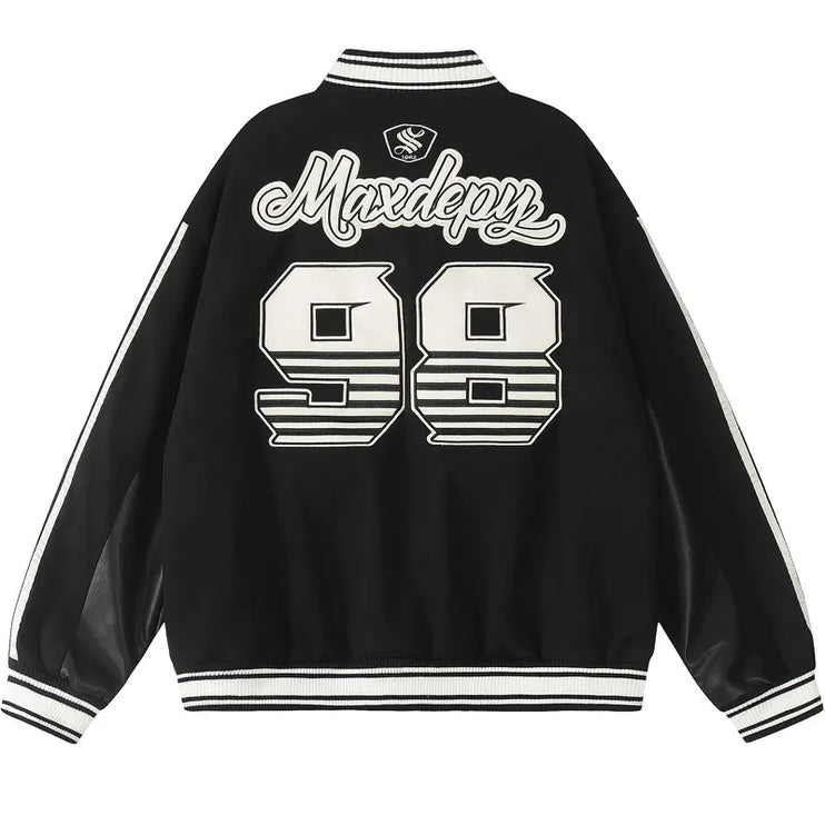 Vintage Baseball Bomber Jacket