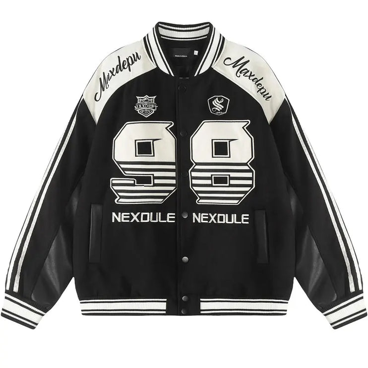 Vintage Baseball Bomber Jacket