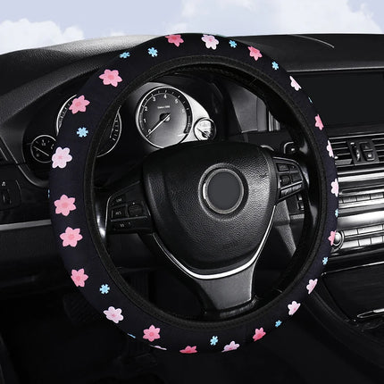 Steering wheel cover