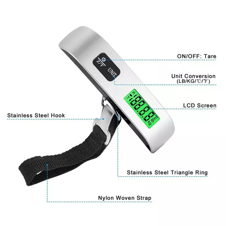 Portable Digital Scale 110lb/50kg