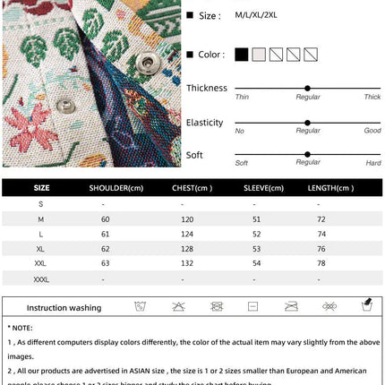 Y2K Retro Floral Button up