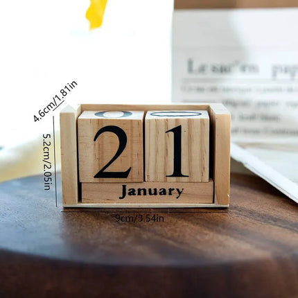 Wooden Calendar