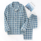 Men Blue plaid E