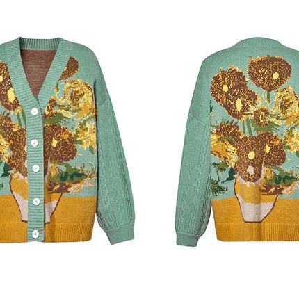 Van Gogh Cardigan Unisex