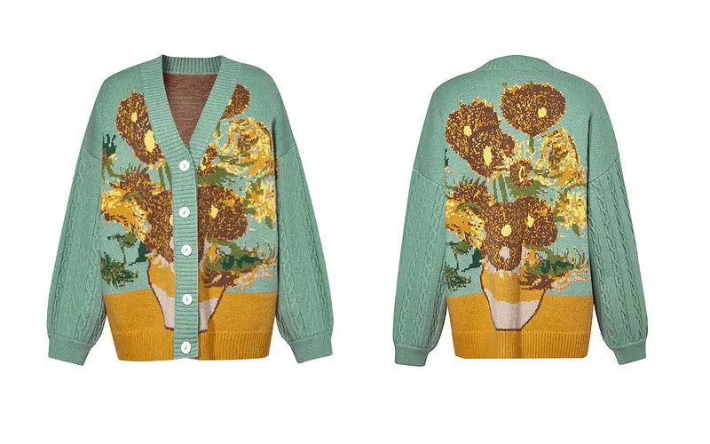 Van Gogh Cardigan Unisex