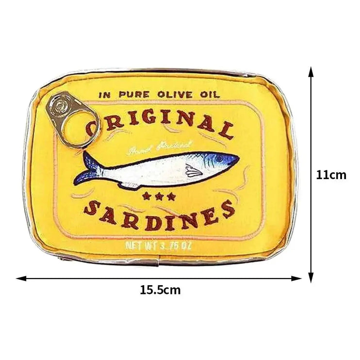 Canned Sardines Travel Bag