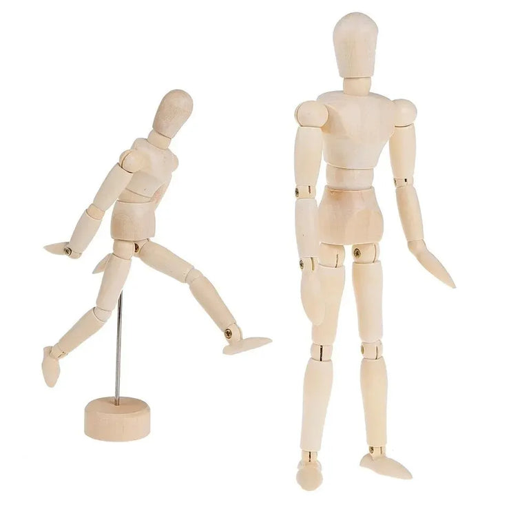 Wooden Man Models