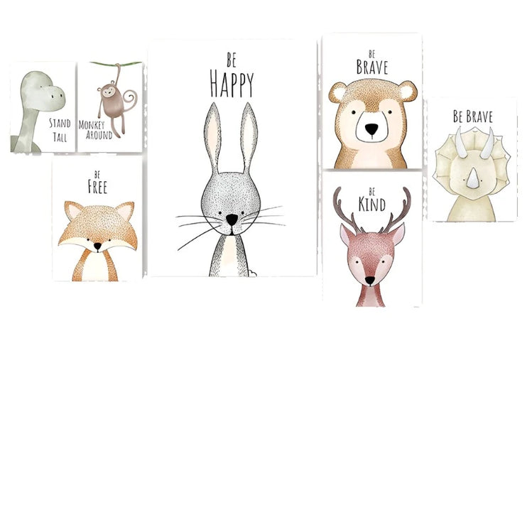 Nursery Animal Poster