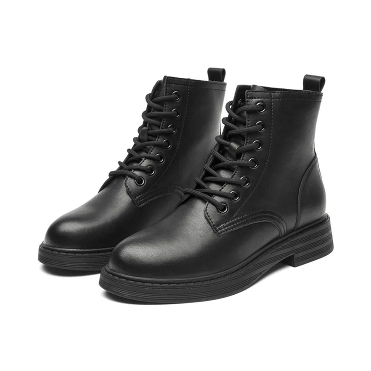 British Style Lace-up Boots