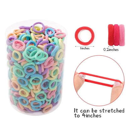 Colorful Nylon Elastic Hair Ties